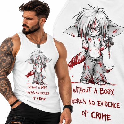 TANK TOP  HORROR WILCZEK